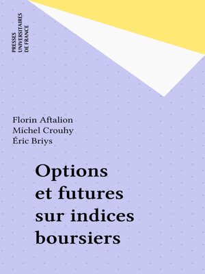 cover image of Options et futures sur indices boursiers